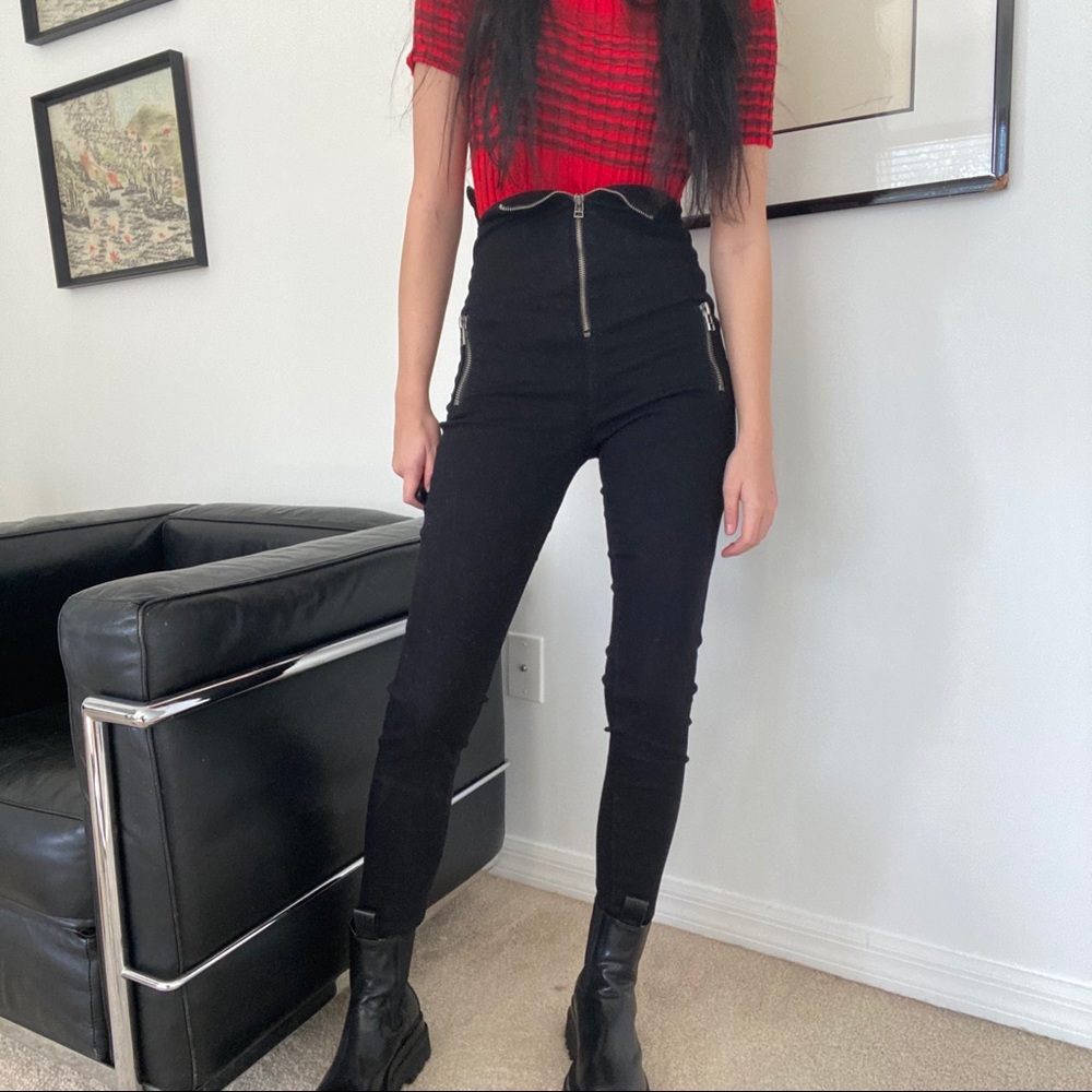Ultra High Waisted Carmar Denim Jeans Sz XS/24”